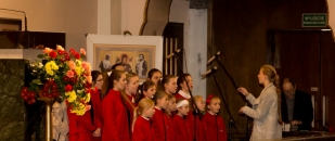 Serduszka zaśpiewały podczas chrztu św. Alicji