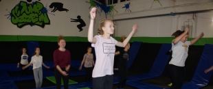 Serduszka na Jump Szczecin - Park Trampolin